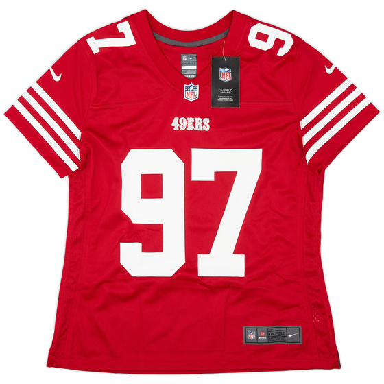 2022-23 San Francisco 49ers Bosa #97 Nike Game Home Jersey Womens (L)