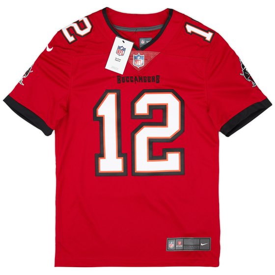 2020-22 Tampa Bay Buccaneers Brady #12 Nike Limited Home Jersey (S)
