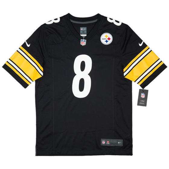 2022-23 Pittsburgh Steelers Pickett #8 Nike Game Home Jersey (M)
