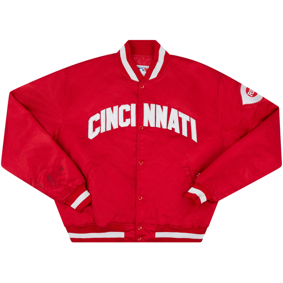 1990's Cincinnati Reds Starter Satin Varsity Jacket (Very Good) XXL