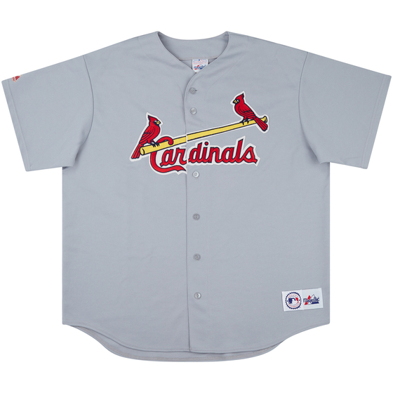 2003-07 St. Louis Cardinals Edmonds #15 Majestic Away Jersey (Excellent) XL