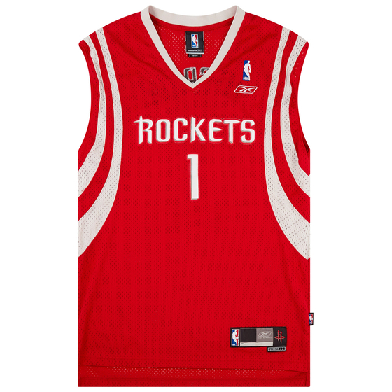 2004-06 Houston Rockets McGrady #1 Reebok Swingman Away Jersey (Excellent) M