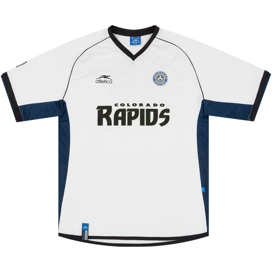 2003 Colorado Rapids Match Issue Signed Away Shirt Herdsman #18