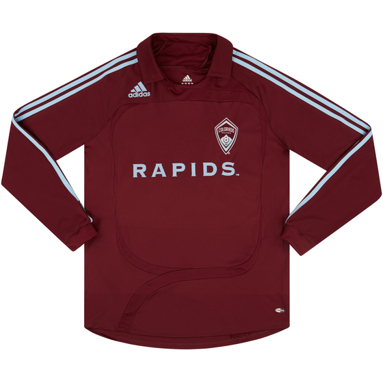 2007 Colorado Rapids Match Issue Signed Home L/S Shirt Prideaux #6