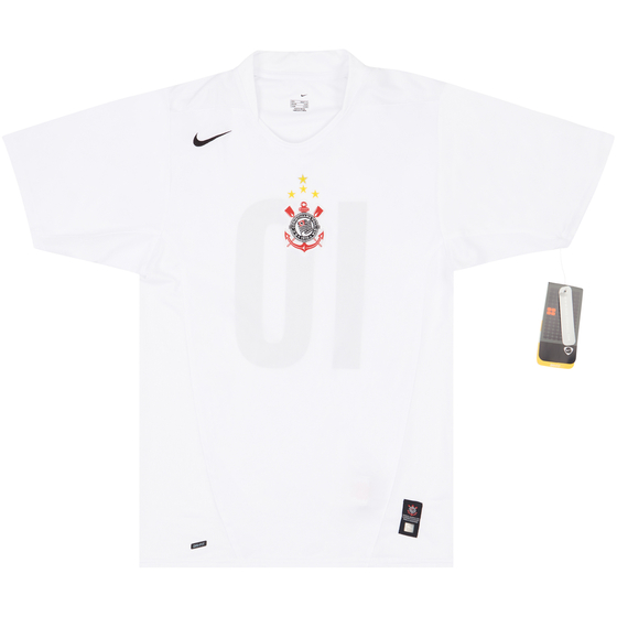 2004-05 Corinthians Home Shirt #10 (Tevez) (S)