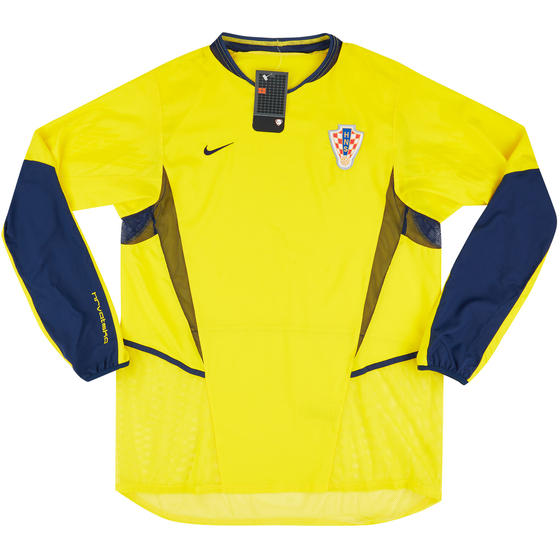 2002-04 Croatia Player Issue GK Shirt (M)