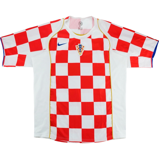 2004-06 Croatia Home Shirt - 8/10 - S