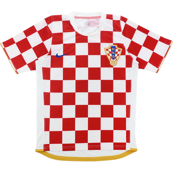 2006-08 Croatia Home Shirt - 8/10 - (S)