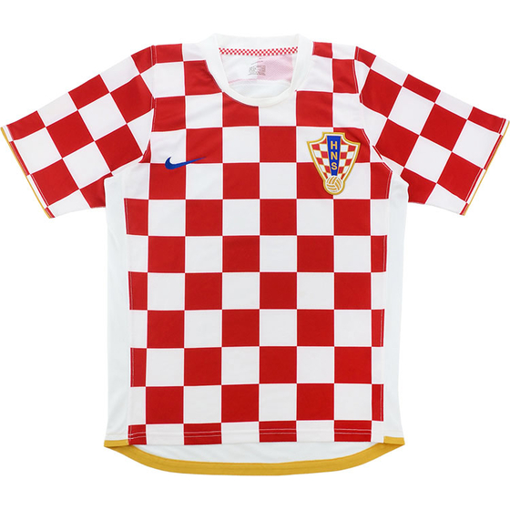 Retro croatia top football shirt