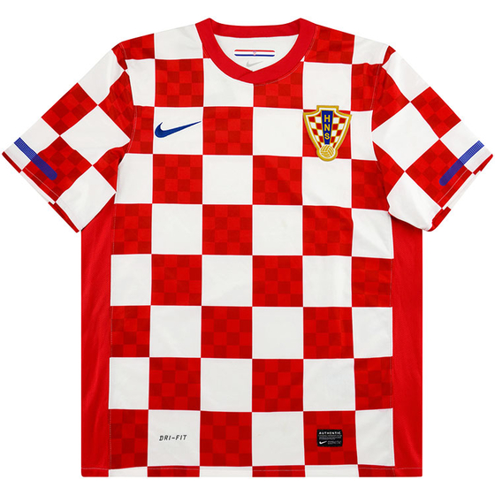 2010-12 Croatia Home Shirt - 8/10 - (S)