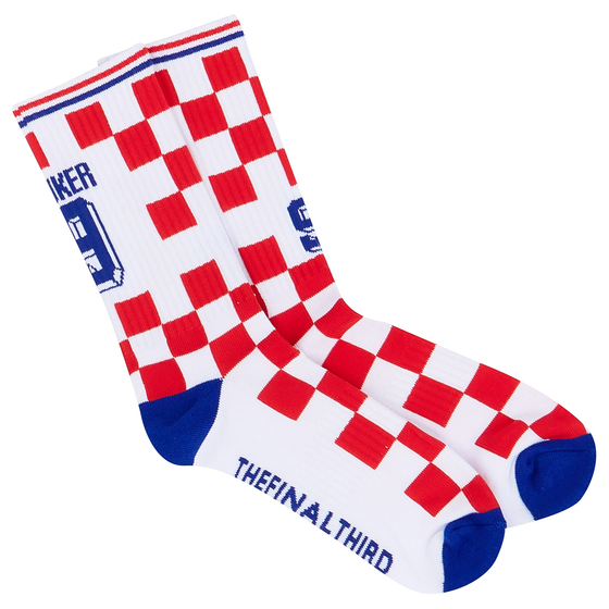 1996-98 Croatia Å uker #9 Home Crew Socks