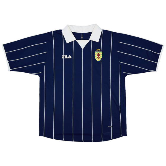 2002-03 Scotland Home Shirt - 9/10 - (XL)