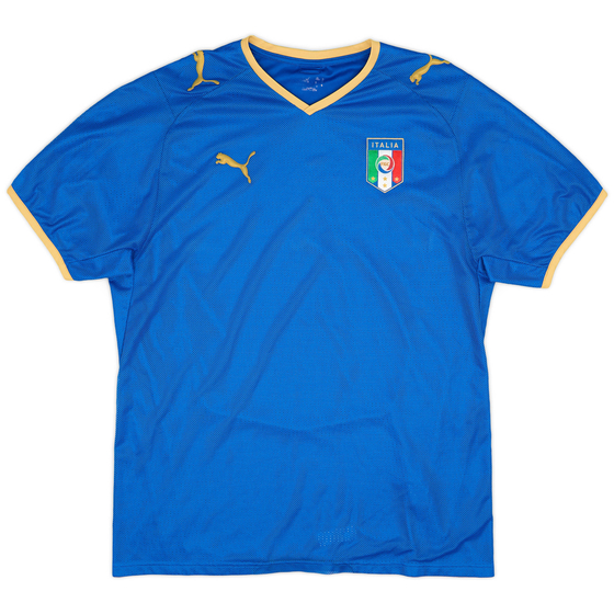 2007-08 Italy Home Shirt - 8/10 - (L)