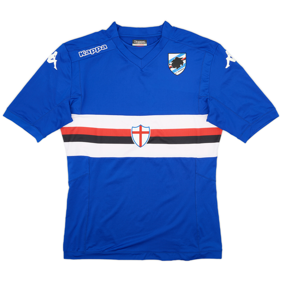 2014-15 Sampdoria Authentic Kombat Home Shirt - 8/10 - (XXL)