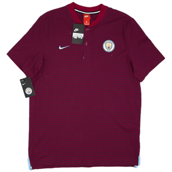 2017-18 Manchester City Nike Polo Shirt (L)