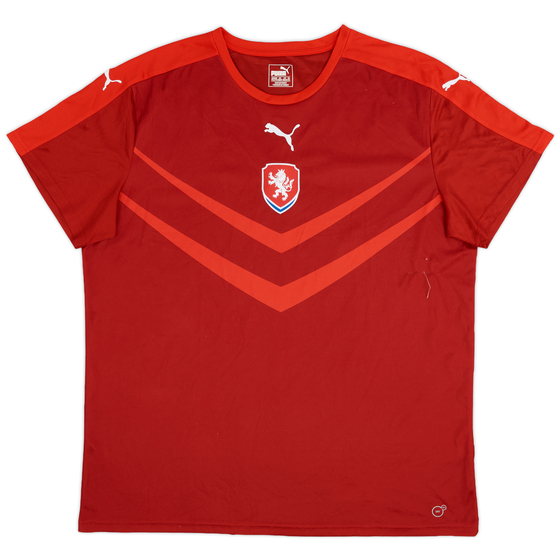 2016-18 Czech Republic Home/Training Shirt - 8/10 - (XXL)