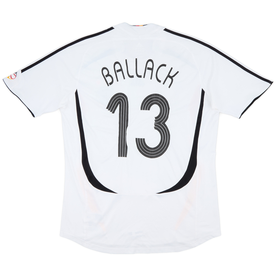 2005-07 Germany Home Shirt Ballack #13 - 7/10 - (XL)