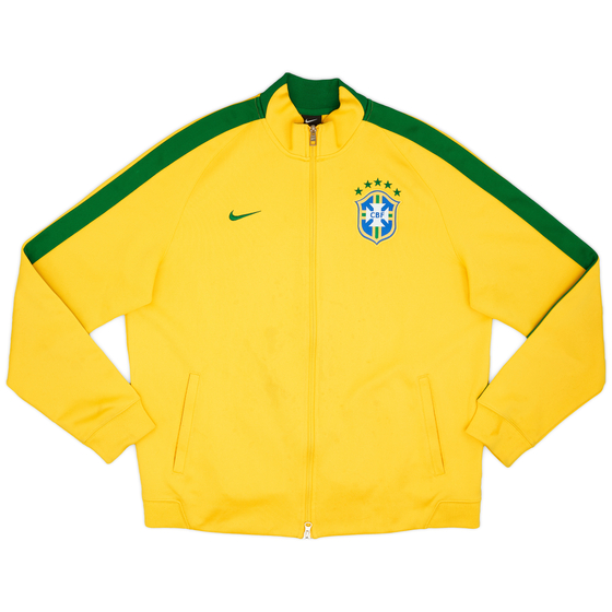2014-15 Brazil Nike Track Jacket - 5/10 - (XL)