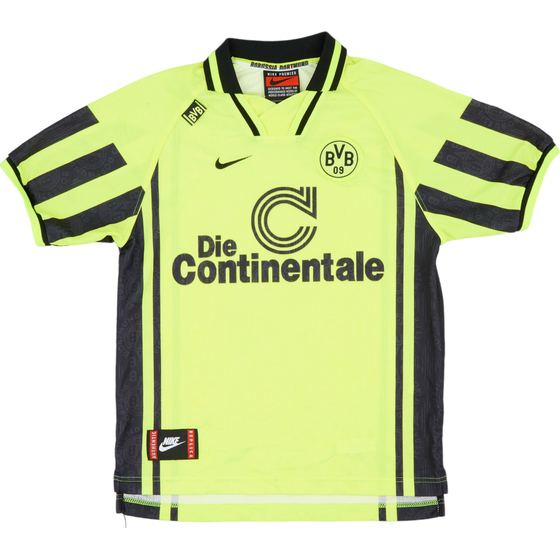 1996-97 Borussia Dortmund Home Shirt - 8/10 - (L.Boys)