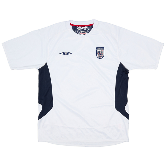 2006-08 England Umbro Training Shirt - 8/10 - (L)