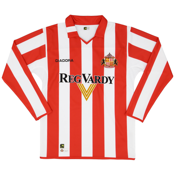 2004-05 Sunderland Home L/S Shirt - 10/10 - (S)