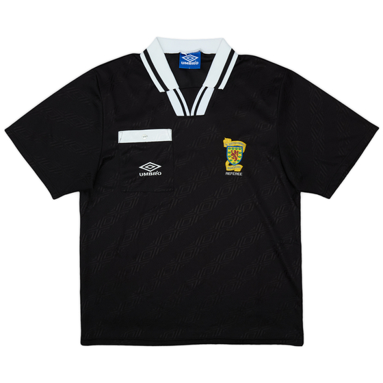 1995-96 Scotland Umbro Referee Shirt - 10/10 - (L)