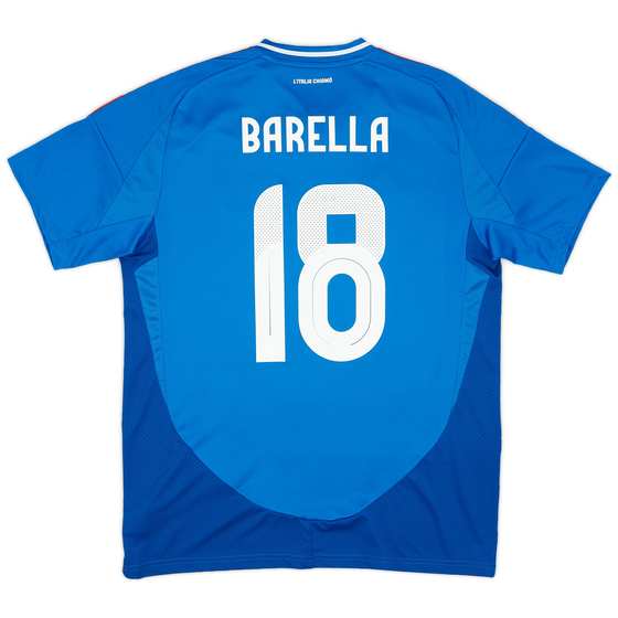 2024-25 Italy Home Shirt Barella #18