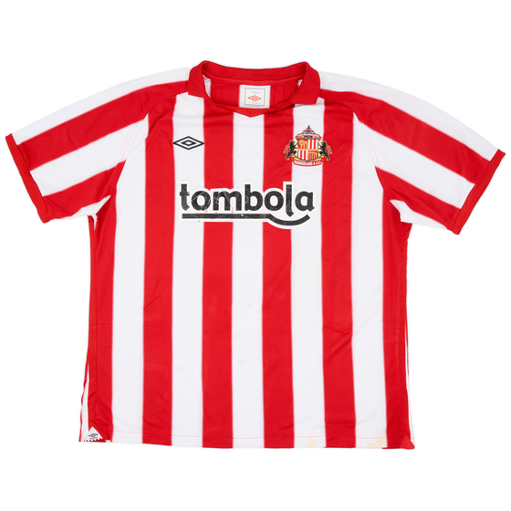 2010-11 Sunderland Home Shirt - 4/10 - (XXL)