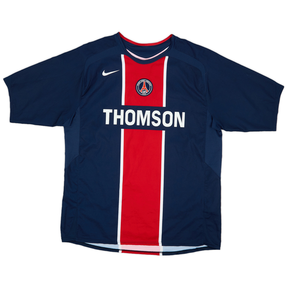 2005-06 Paris Saint-Germain Home Shirt - 8/10 - (L)