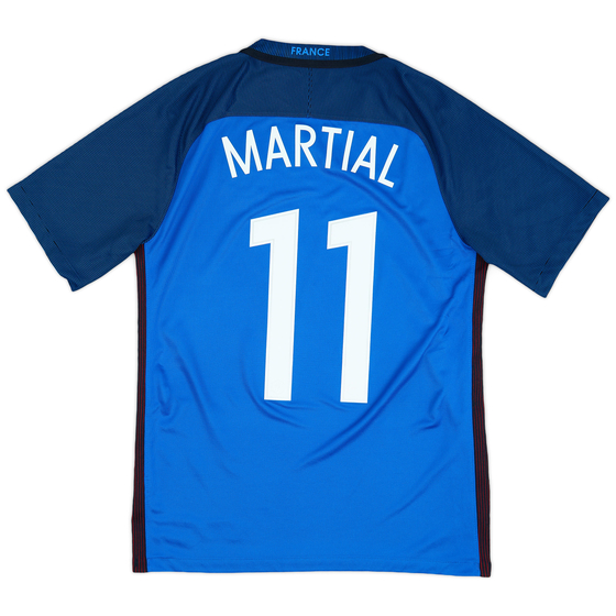2016-17 France Home Shirt Martial #11 - 6/10 - (S)