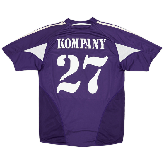 2004-05 Anderlecht Away Shirt Kompany #23 - 7/10 - (M)