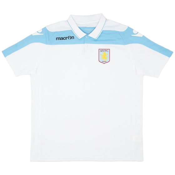2012-13 Aston Villa Macron Polo Shirt - 9/10 - (XXL)