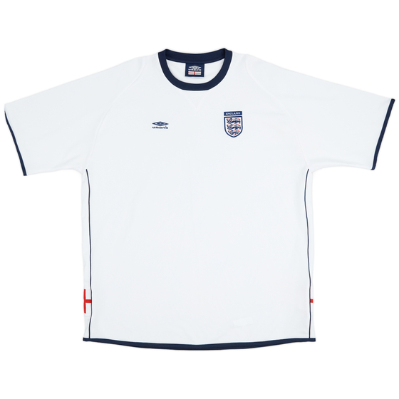 2002-04 England Umbro Training Shirt - 9/10 - (XXL)