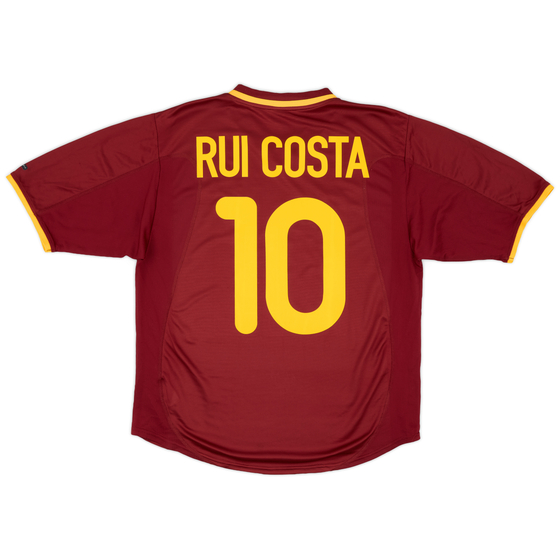 2000-02 Portugal Home Shirt Rui Costa #10 - 9/10 - (M)