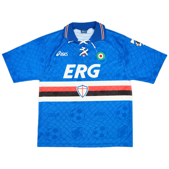 1994-95 Sampdoria Home Shirt - 8/10 - (L)