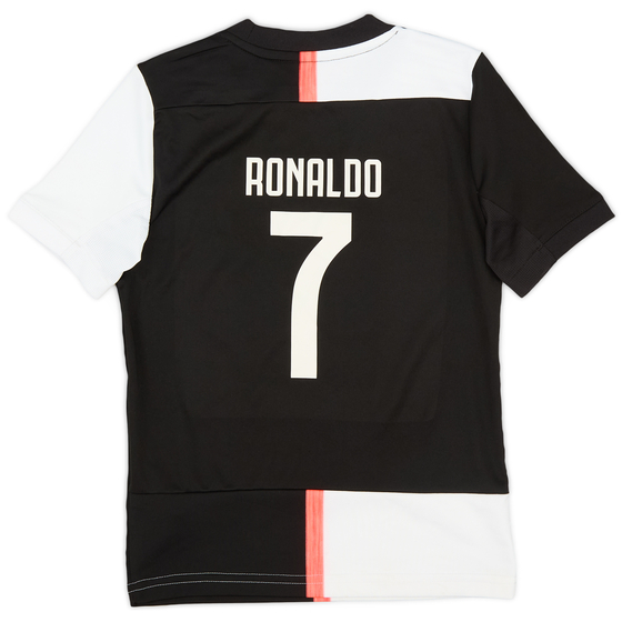 2019-20 Juventus Home Shirt Ronaldo #7 - 5/10 - (XS.Boys)