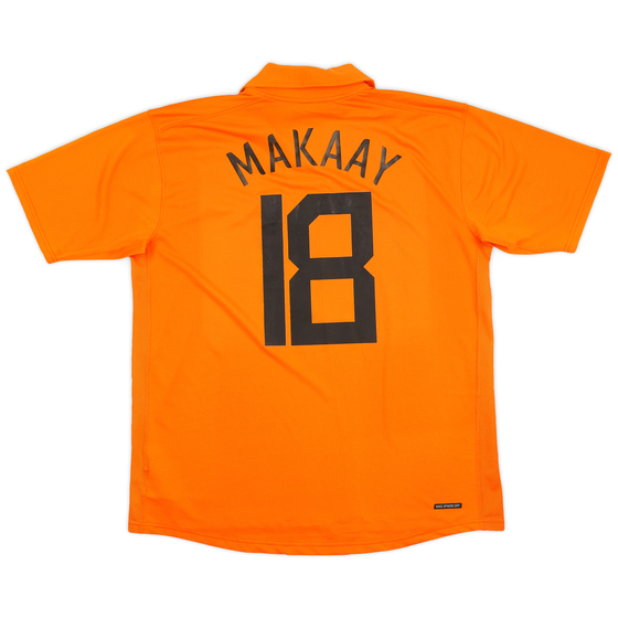 2006-08 Netherlands Home Shirt Makaay #18 - 8/10 - (XL)