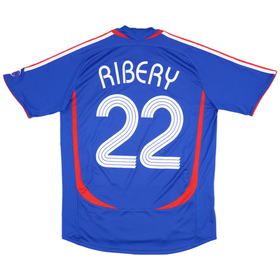 2006-07 France Home Shirt Ribery #22 - 9/10 - (M)