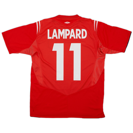 2004-06 England Away Shirt Lampard #11 - 6/10 - (M)
