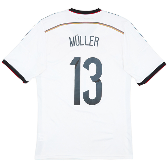 2014-15 Germany Home Shirt Muller #13 - 7/10 - (L)