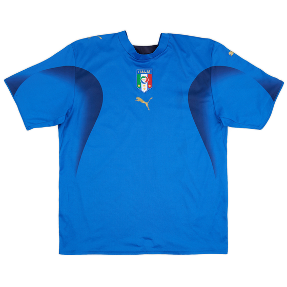 2006 Italy Basic Home Shirt - 7/10 - (L)