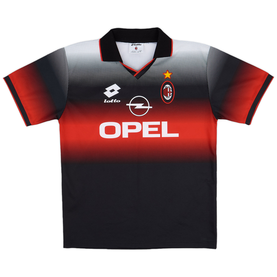 1995-96 AC Milan Lotto Training Shirt - 9/10 - (XL)