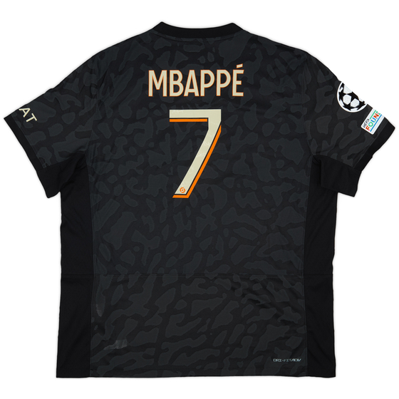 2023-24 Paris Saint-Germain Authentic Third Shirt Mbappe #7 (XXL)