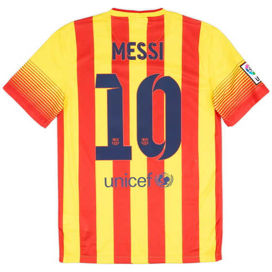 2013-15 Barcelona Away Shirt Messi #10 - 10/10 - (S)
