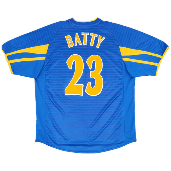 2001-03 Leeds United Away Shirt Batty #23 - 9/10 - (XL)
