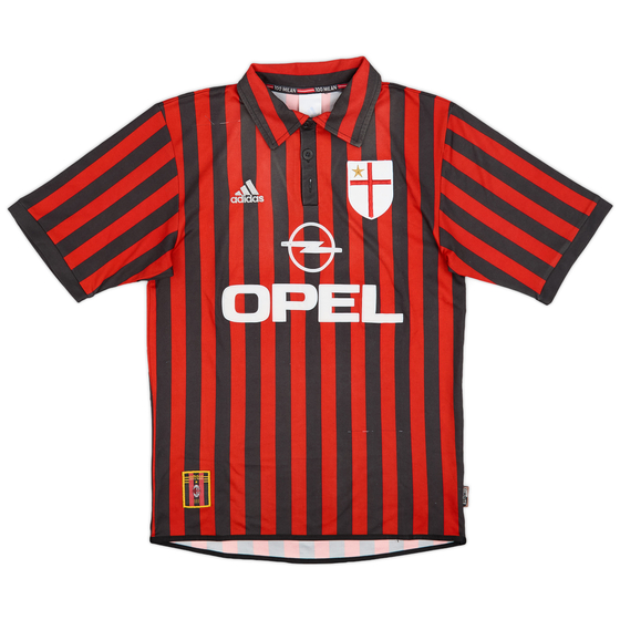 1999-00 AC Milan Centenary Home Shirt - 5/10 - (S)