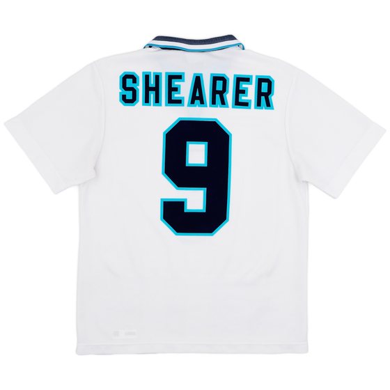 1995-97 England Home Shirt Shearer #9 - 9/10 - (M)
