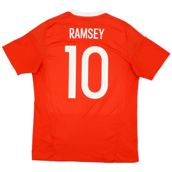 2016-17 Wales Home Shirt Ramsey #10 - 7/10 - (L)