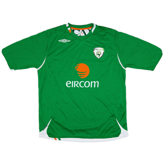 2006-08 Ireland Home Shirt - 9/10 - (XL)