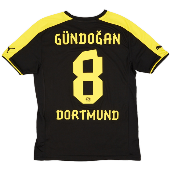 2013-14 Borussia Dortmund Away Shirt Gundogan #8 - 9/10 - (S)